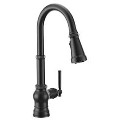 Moen Matte Black One-Handle Pulldown Kitchen Faucet