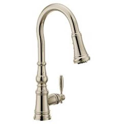 Moen Polished Nickel One-Handle Kitchen Faucet
