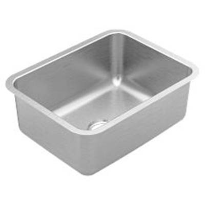 Moen Stainless steel 18 gauge single bowl sink