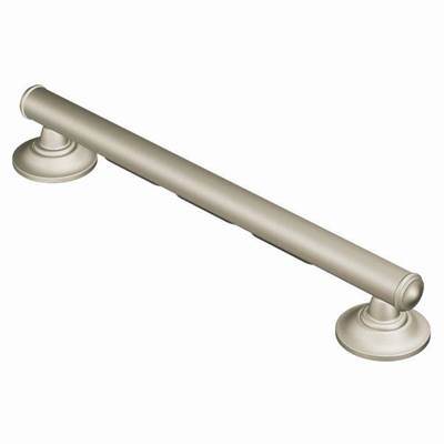 Brushed Nickel 24'' Designer Grab Bar
