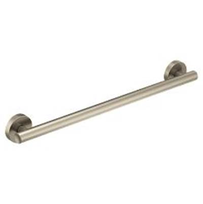 Brushed Nickel 24'' Designer Grab Bar