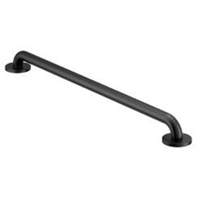 Moen Matte Black 30'' Concealed Screw Grab Bar
