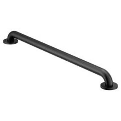 Moen Matte Black 32'' Concealed Screw Grab Bar