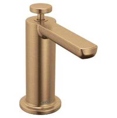 Bronzed gold (bzg) one-handle kitchen faucet