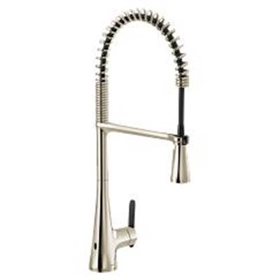 Moen Polished Nickel One-Handle Kitchen Faucet