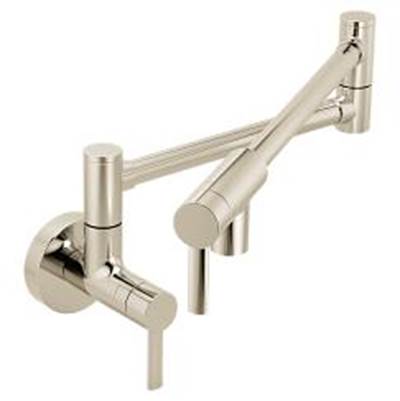 Moen Polished nickel two-handle kitchen faucet