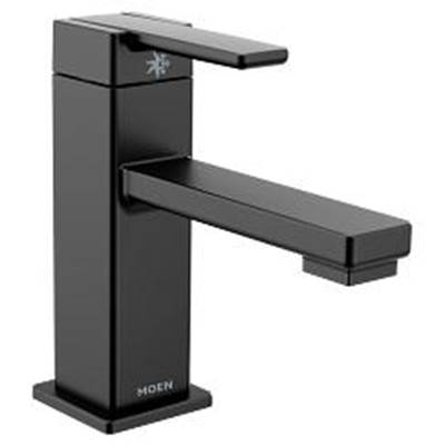 Moen Matte black one-handle bathroom faucet