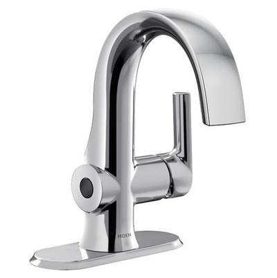 Chrome One-Handle Bathroom Faucet