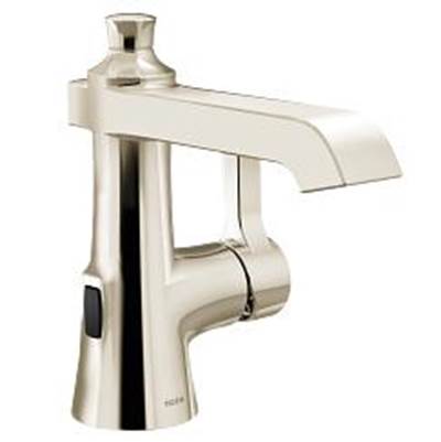 Moen Polished Nickel One-Handle Bathroom Faucet