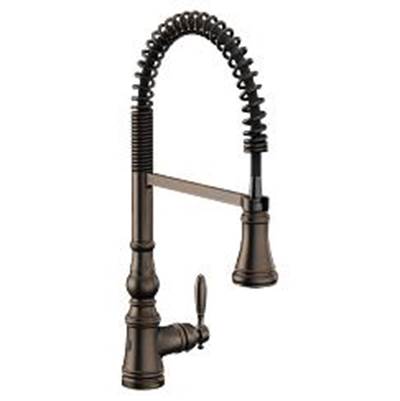 Moen Oil Rubbed Bronze One-Handle Kitchen Faucet