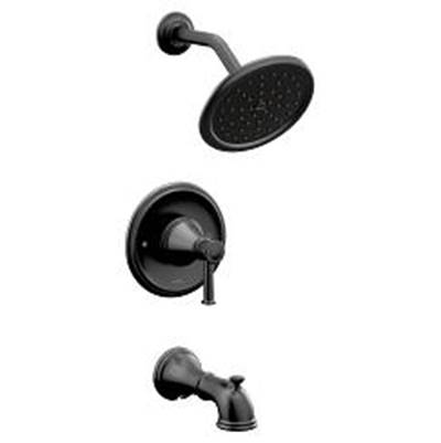 Moen Matte black Posi-Temp(R) tub/shower