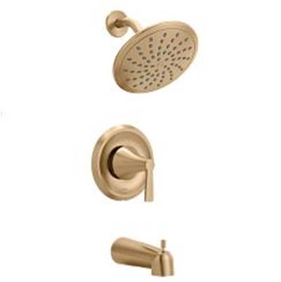 Bronzed gold (bzg) Posi-Temp(R) tub/shower