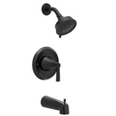 Moen Matte black Posi-Temp(R) tub/shower