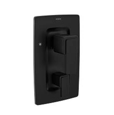 Moen Iver Posi W/dvtr Valve Trim Bl - Matte Black