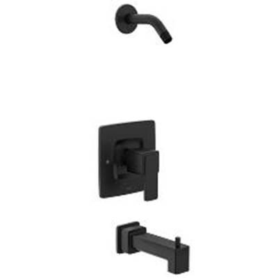 Moen Iver Posi Tub/shower Nh Trim Bl - Matte Black