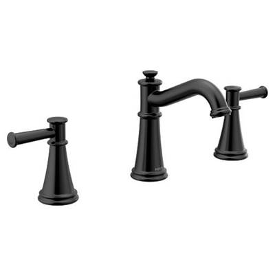 Moen Matte black two-handle bathroom faucet