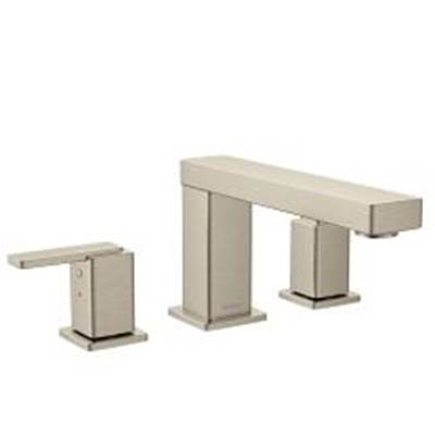 Moen Iver 3h Roman Tub Bn - Brushed Nickel