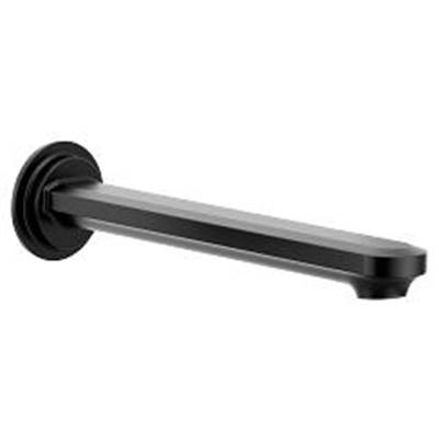 Moen Matte black one-handle tub filler