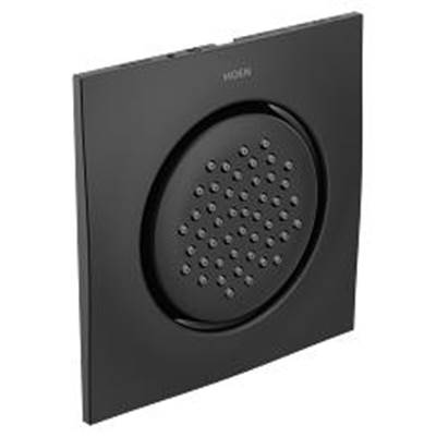 Moen Matte black one-function 3-1/4'' diameter spray head standard