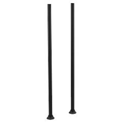 Moen Weymouth Floor Mount Riser Legs, Matte Black