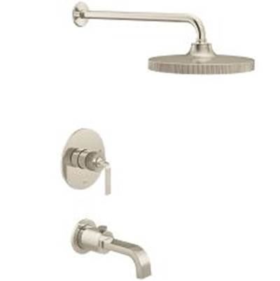 Brushed Nickel/Polished Nicke Posi-Temp(R) Tub/Shower