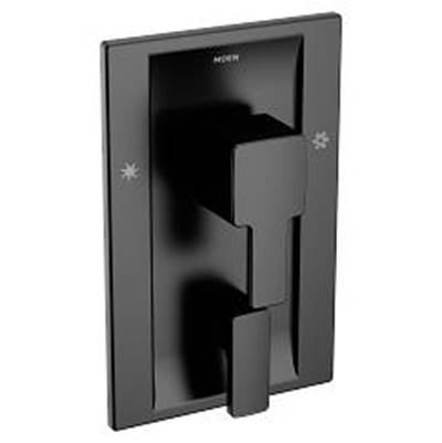 Moen Matte black Posi-Temp(R) with diverter valve trim