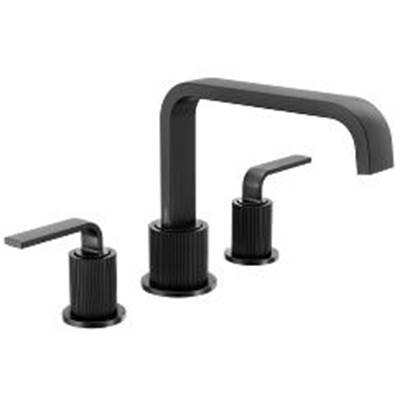 Moen Matte Black Two-Handle Roman Tub Faucet