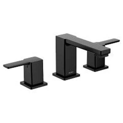 Moen Matte black two-handle bathroom faucet