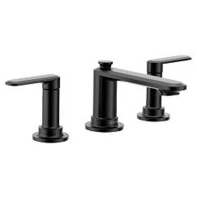Moen Matte black two-handle bathroom faucet