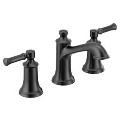 Moen Matte Black Two-Handle Bathroom Faucet