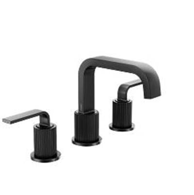 Moen Matte Black Two-Handle Bathroom Faucet