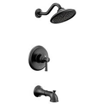 Moen Matte black M-CORE 2 series tub/shower