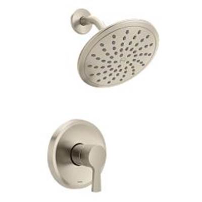 Brushed nickel M-CORE 2 series shower only