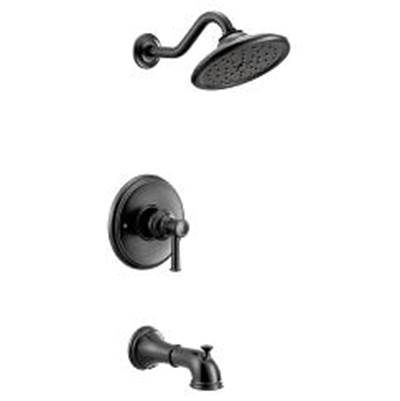 Moen Matte black M-CORE 3 series tub/shower