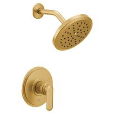 Brushed gold M-CORE 3 series shower only