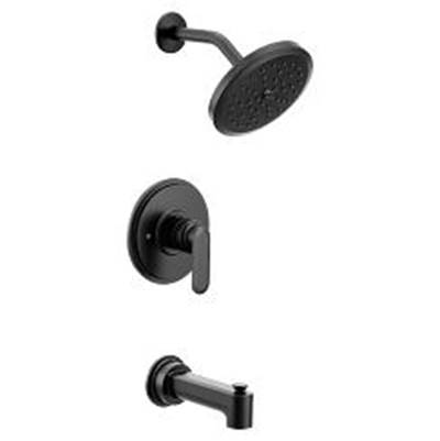 Moen Matte black M-CORE 3 series tub/shower
