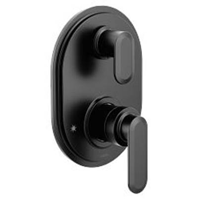 Moen Matte black M-CORE with transfer M-CORE transfer valve trim