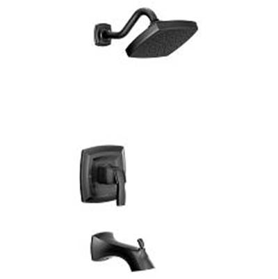Moen Matte black M-CORE 3 series tub/shower