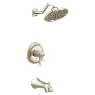 Moen Wynford Polished nickel M-CORE 4-Series tub/shower