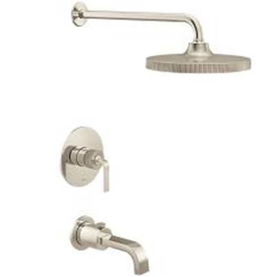 Brushed Nickel/Polished Nicke M-Core 3 Series Tub/Shower