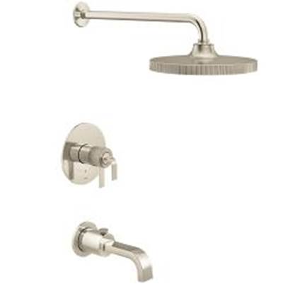 Brushed Nickel/Polished Nicke M-Core 2 Series Tub/Shower