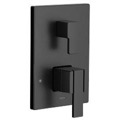 Moen Matte black M-CORE with transfer M-CORE transfer valve trim