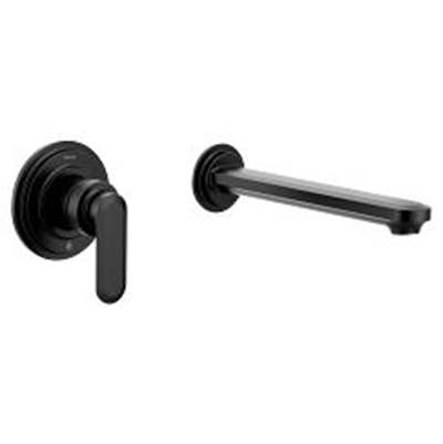 Moen Matte black one-handle tub filler