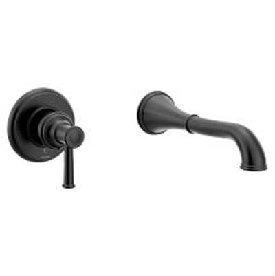Moen Matte black one-handle tub filler