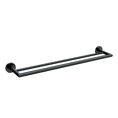Moen Matte Black Double Towel Bar