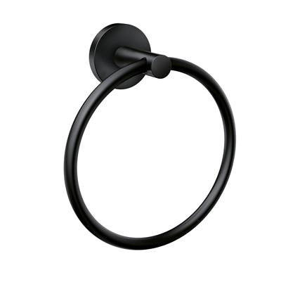 Moen Matte Black Towel Ring