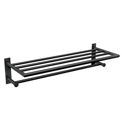 Moen Matte Black Towel Shelf