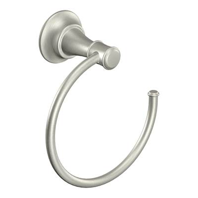 Moen Spot Resist Brushed Nickel Towel Bar/Towel Ring