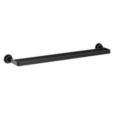 Cambium 24'' Double Towel Bar, Bl