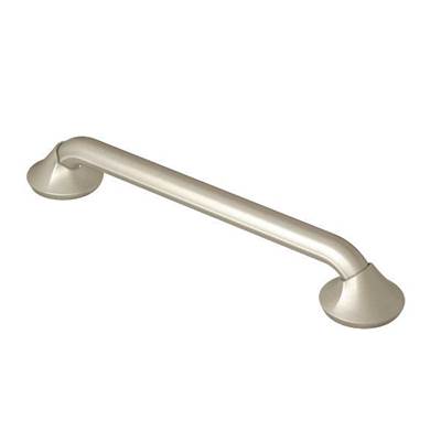 Brushed Nickel 18'' Designer Grab Bar